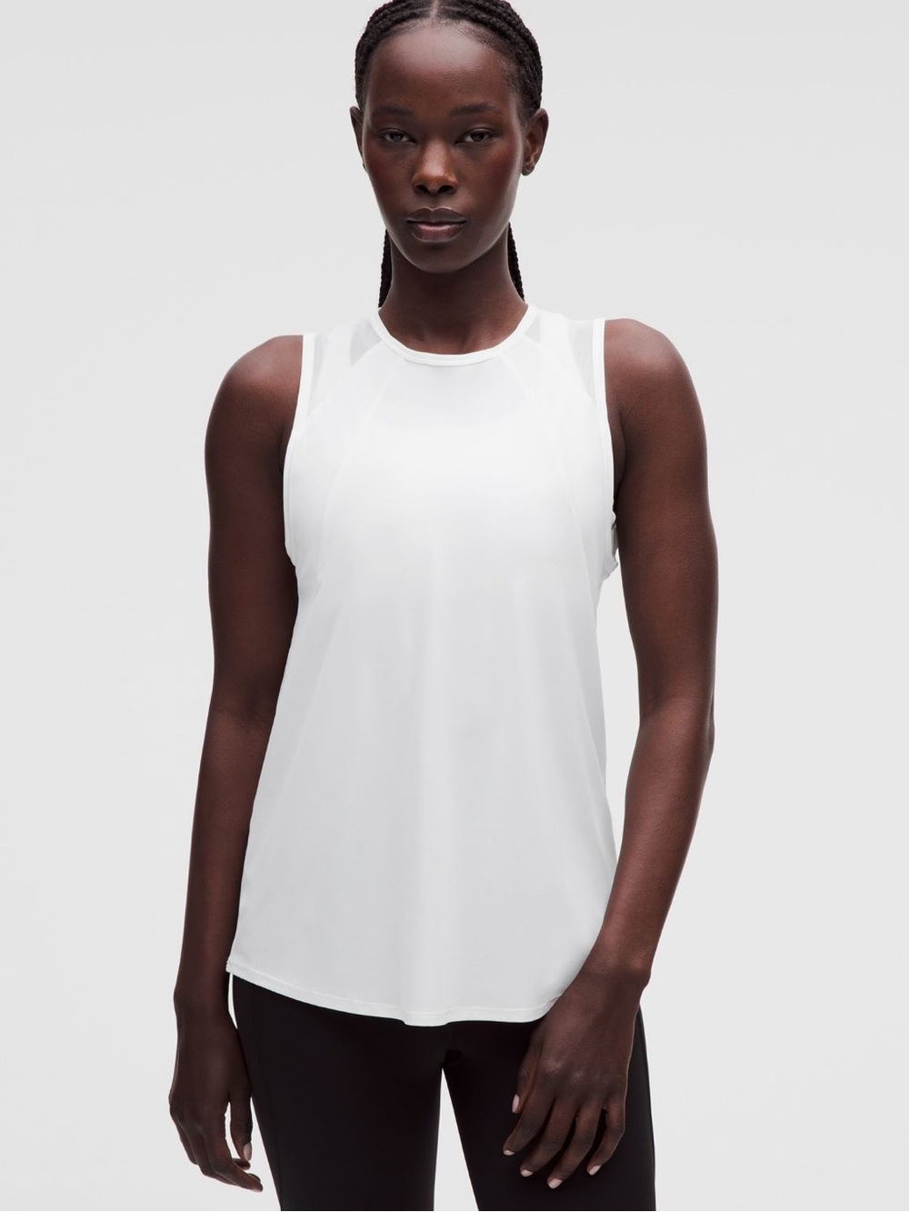 lululemon sculpt tank top white